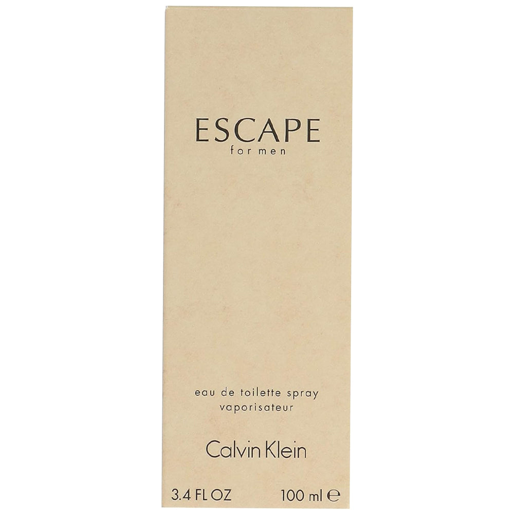 Calvin Klein Escape Eau de Toilette Spray 100 ml for Men