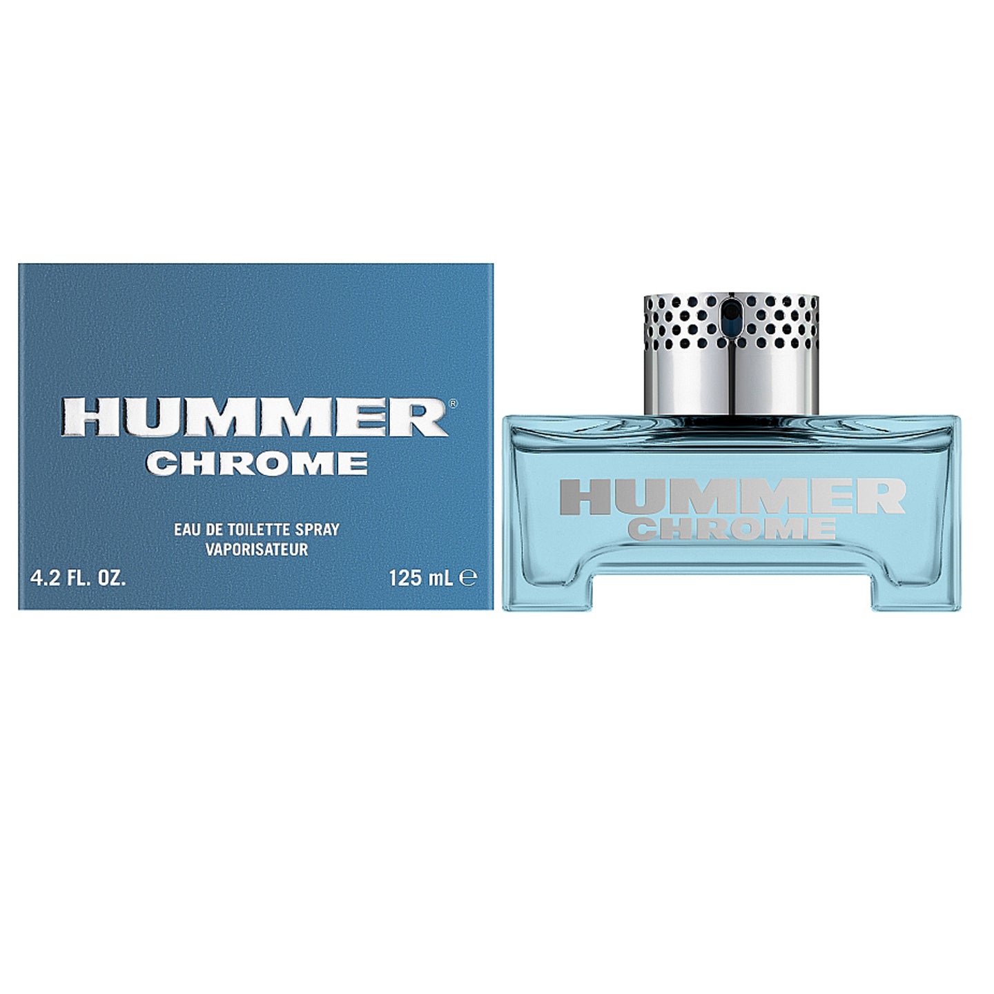 Hummer Chrome Eau De Toilette Spray 125 ml for Men