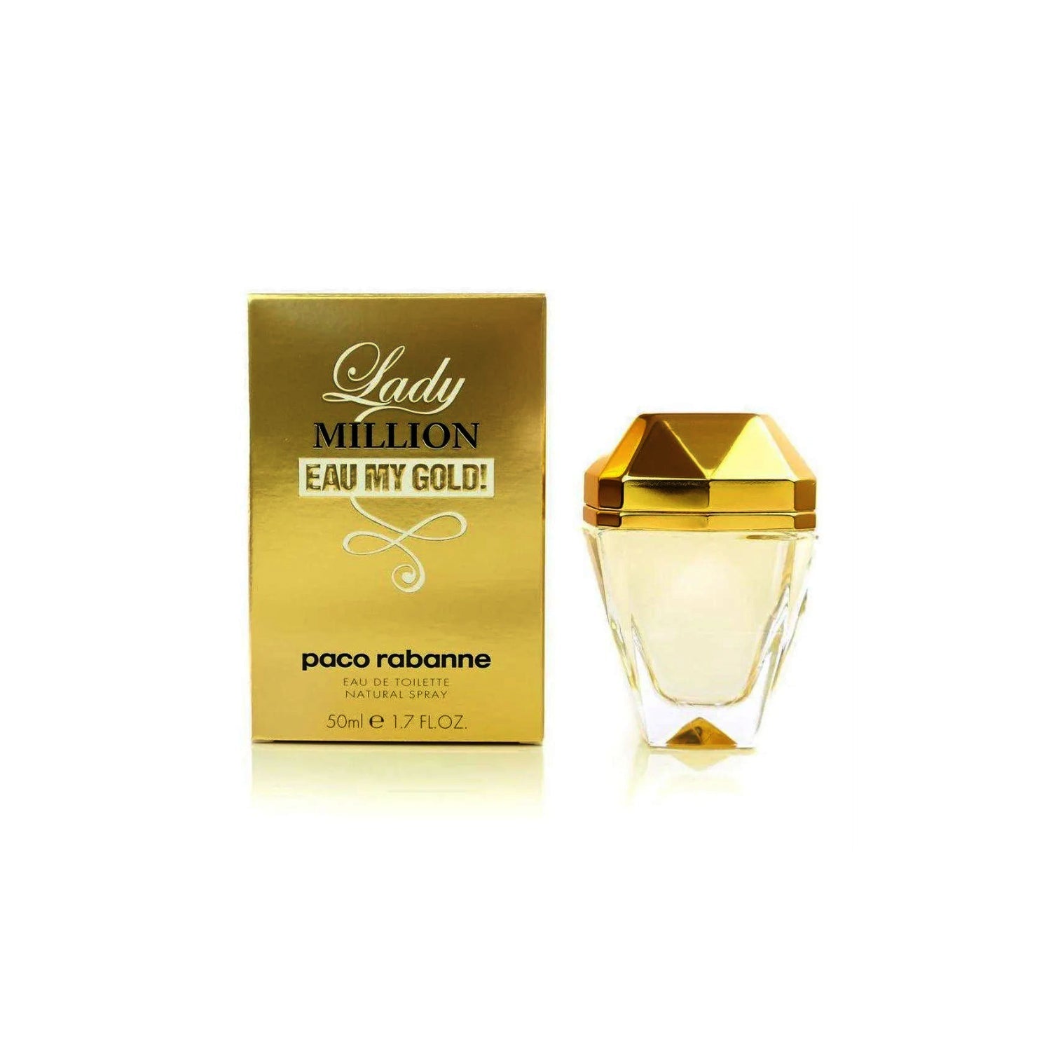 Paco Rabanne Lady Million Eau My Gold 50 ml Eau De Toilette Spray For Women