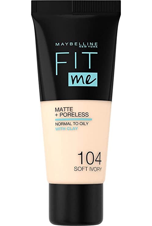 Fit Me Matte Poreless Liquide Foundation 100 Warm Ivory 30 Ml