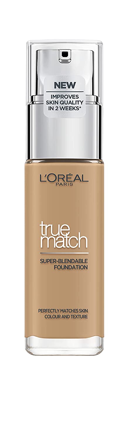 True Match Foundation 8 5Dw Toffee Caramel 30Ml Spf 16