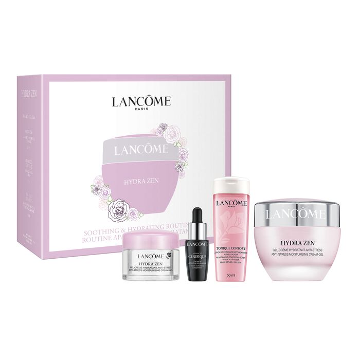 Lancome Set Hydrazen Cream 50 Ml + Hydra Zen Jell Mask 50 Ml + Hydra Zen 15 Ml + Advanced Genefique 7 Ml * D1