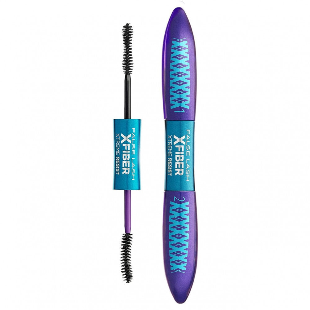 Paris X Fibre Xtreme Resist Waterproof Mascara, Black 14.5ml