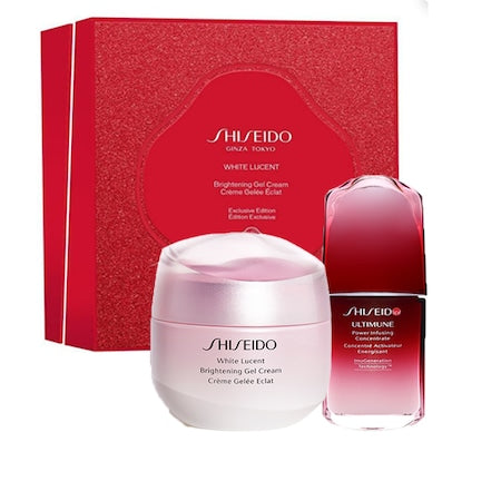 White Lucent Duo Daily : Brightening Gel Cream 15 Ml + Ultimune Power Infusing Concentrate 10 Ml